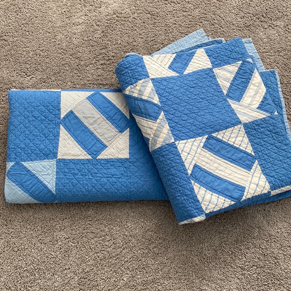 2 antique quilts (twin)